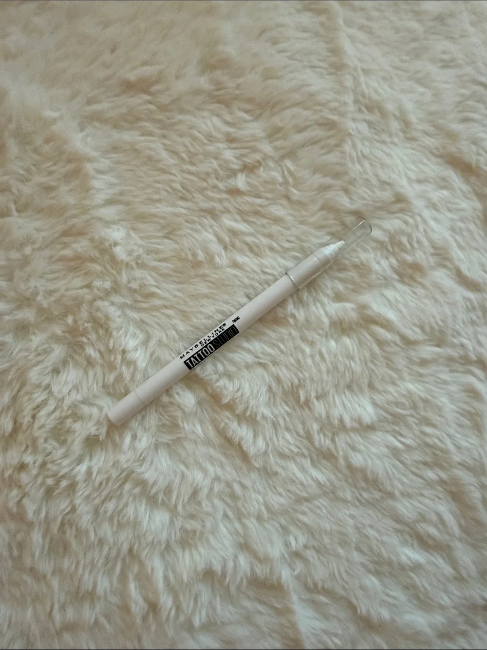 Maybelline Tattoo Studio Sharpenable Gel Pencil Eyeliner white makeup